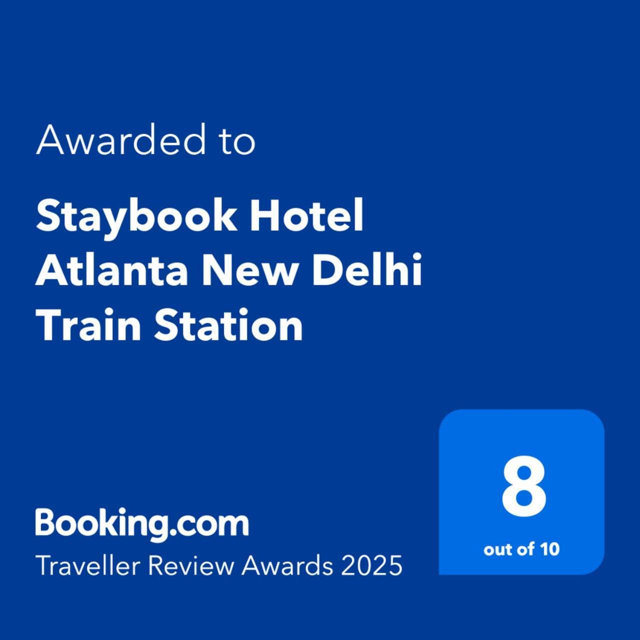 Staybook Hotel Atlanta New Delhi Train Station Exterior foto